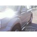 Боковые пороги трубы "Delux" для Nissan X-Trail 2001-2007